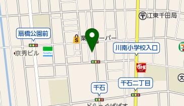 有限会社八百清の地図画像