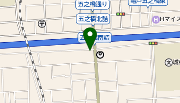 伊勢屋大島五の橋店の地図画像