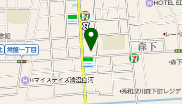 高ばし整骨院の地図画像