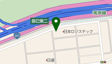 成田運輸株式会社辰巳営業所の地図画像
