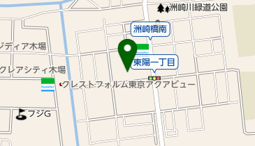 洲崎交通株式会社の地図画像