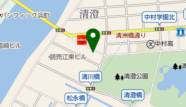 八洲自動車株式会社の地図画像