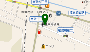 ピザポケット南砂町店の地図画像