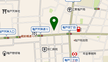 コジマ亀戸動物病院の地図画像