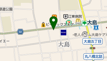 インデックスヘア大島店の地図画像