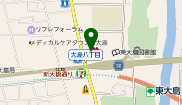 スーパーヘアーの地図画像