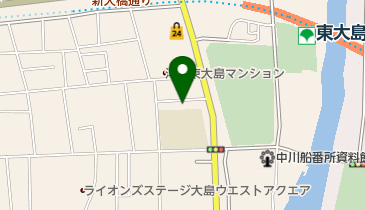 美容室ベルRの地図画像