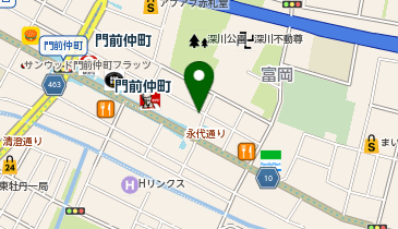 真珠堂の地図画像