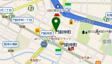 麻雀ふりてんくんの地図画像