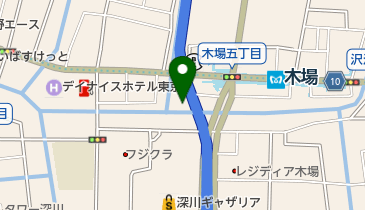 加島木材株式会社の地図画像