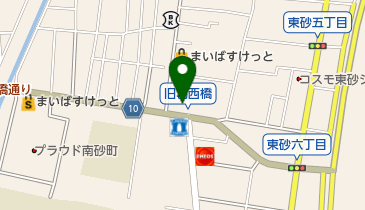 地球堂薬局の地図画像