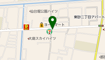 カットサロンコウジの地図画像