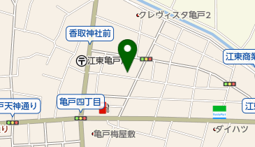 ヒグチ理容店の地図画像