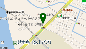 フクイ理容の地図画像
