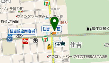 ヘアーサロンデフィの地図画像