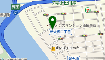 牧田理容室の地図画像