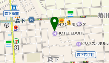 アヅマビジネスホテルの地図画像