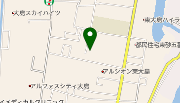 江東メモリアルの地図画像