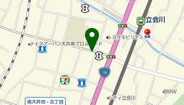 京浜印刷株式会社の地図画像