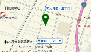 有限会社東日商運の地図画像