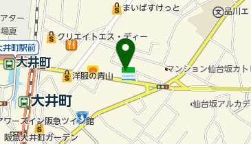 ニチイケアセンター大井町の地図画像