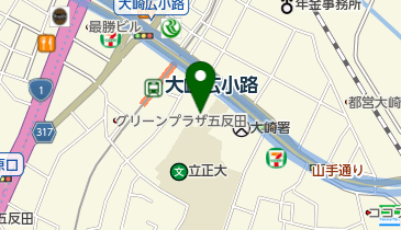 東京ガスライフバル品川の地図画像