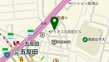 浅井硝子株式会社東京支社の地図画像