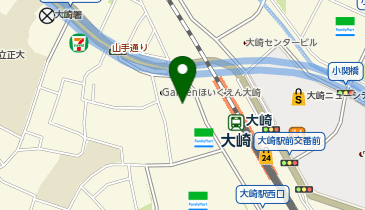 大崎ウェストギャラリーの地図画像