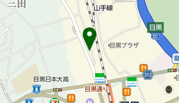 日本基督教団 白金教会の地図画像