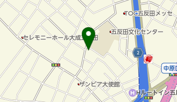 三陽クリーニングの地図画像