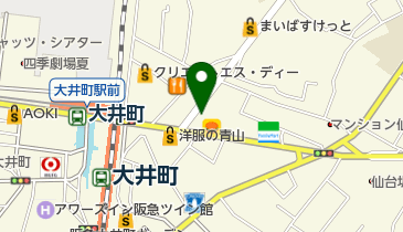 大井銀座商店街振興組合の地図画像