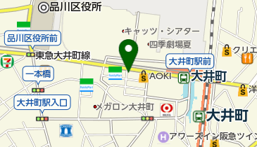 和光メガネ店の地図画像