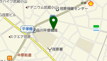 荏原戸塚堂の地図画像