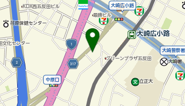 古美術はやしだの地図画像