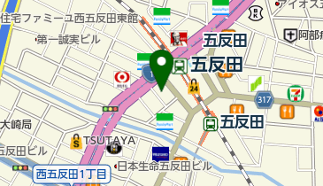 大和証券株式会社五反田支店の地図画像