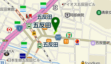 SMBC日興証券株式会社五反田支店の地図画像