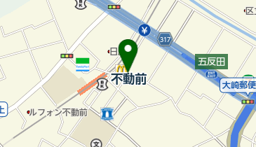 ちよだ鮨 不動前店の地図画像