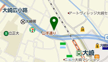 矢倉倉庫株式会社大崎ロジスティックビルの地図画像