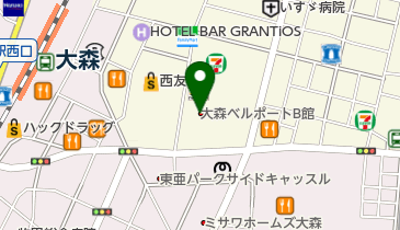 サロン・ド・ユープログレ店の地図画像