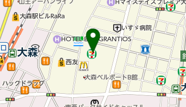 サロン・ド・U ベルポート店の地図画像