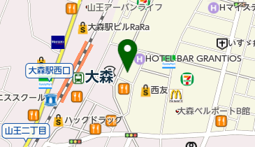 マクドナルド 大森ベルポート店 マクドナルド 周辺の不動産 Navitime