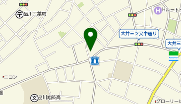 東京浴場の地図画像
