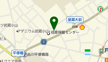品川区 荏原在宅介護支援センターの地図画像