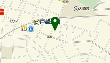 品川区役所 シルバーセンター ゆたかの地図画像