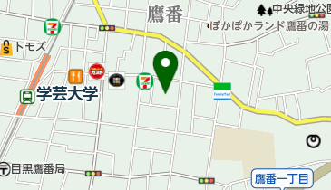 自由が丘・武蔵小山&学大・囲碁&将棋・教室サロン・啓友の地図画像