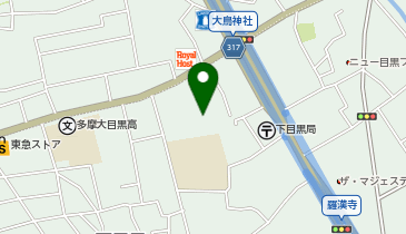 財団法人ヤマハ音楽振興会目黒センターの地図画像