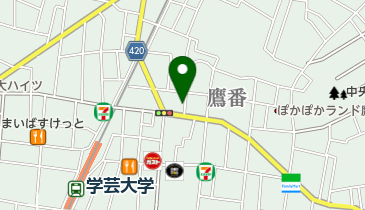 穂高クリーニングの地図画像