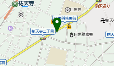 東京税理士会 目黒支部の地図画像