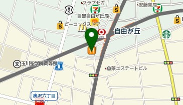 株式会社アザレ道の地図画像