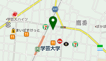 セコム株式会社 東京本部 学芸大営業所の地図画像